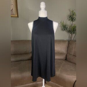 Roxy Black Mini Turtleneck Sleeveless Dress Sz XS Extra Small